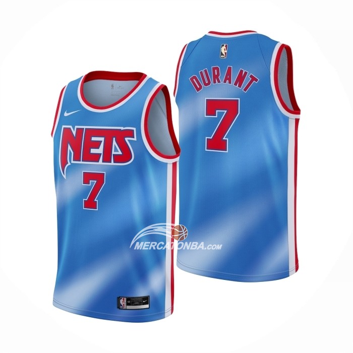 Maglia Brooklyn Nets Kevin Durant Classic 2020-21 Blu